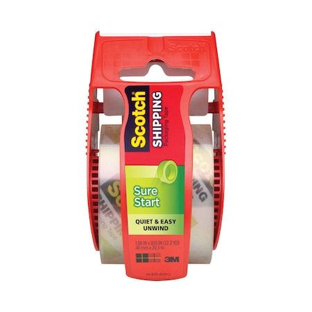 3M 3M Scotch 1.88 in. W X 800 in. L Heavy-Duty Packaging Tape with Dispenser 145